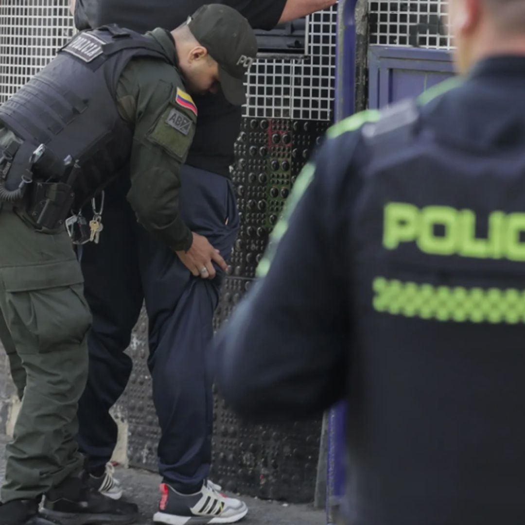 Elementos de la Policía colombiana